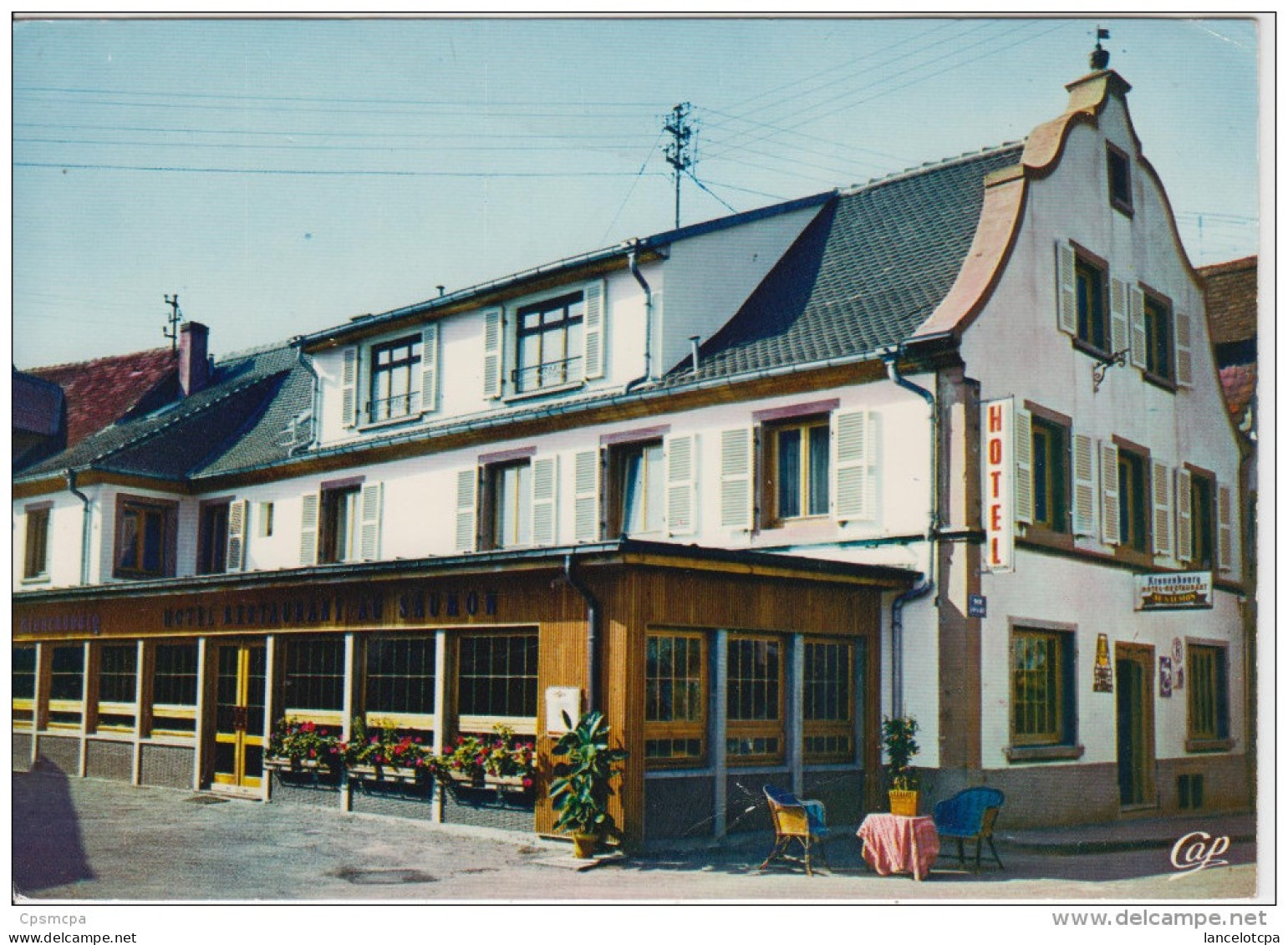 67 - WASSELONNE / HOTEL RESTAURANT AU SAUMON - Wasselonne