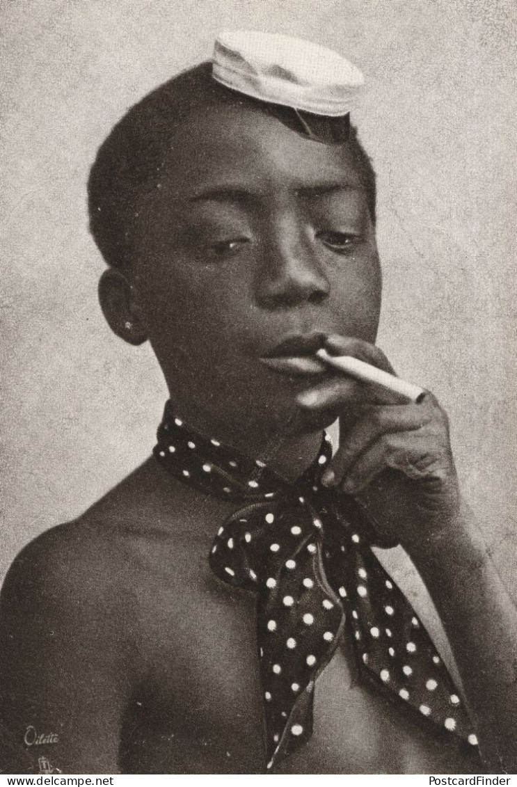 Cruisin' Gay African American Man In 1910 Award Photo Postcard - Unclassified