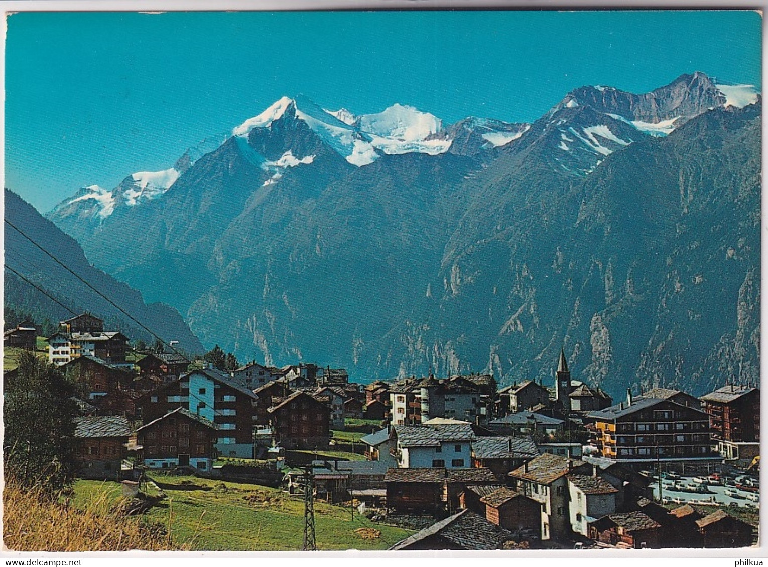 Grächen Wallis - Weisshorn, Brunegghorn, Bishorn, Barrhorn - Grächen