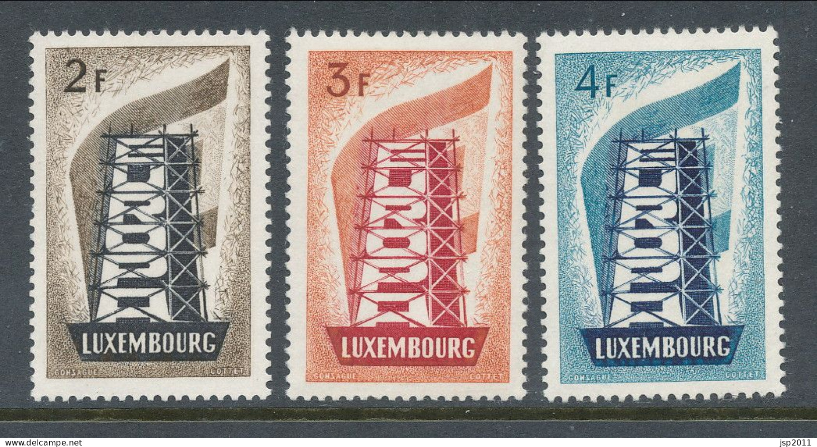 Europa CEPT 1956,  Luxemburg, MNH** - 1956