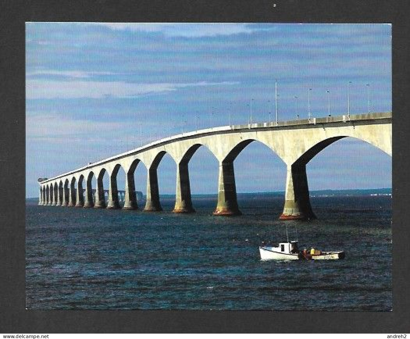 Ile Du Prince-Édouard To New Brunswick Confederation Bridge - Le Pont De La Confédération - Photo By John Sylvester - Otros & Sin Clasificación