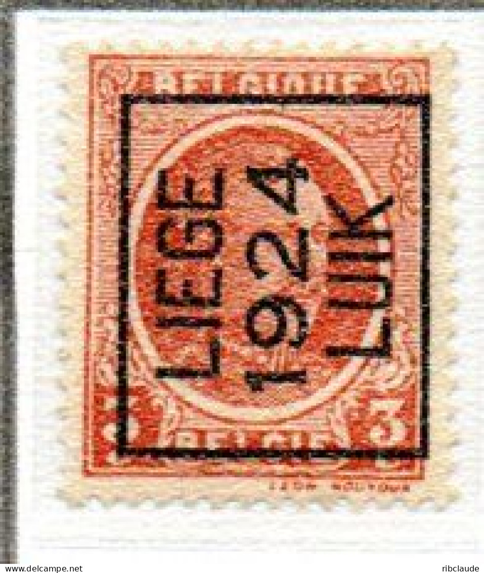 Préo Typo N° 100A-101A Et 102A - Typografisch 1922-31 (Houyoux)