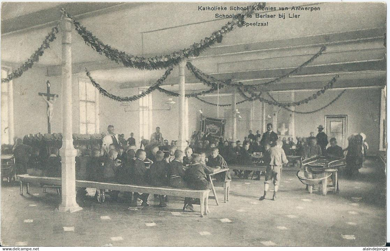 Berlaar - Berlaer - Katholieke School Kolonies Van Antwerpen - Speelzaal - 1910 - Berlaar