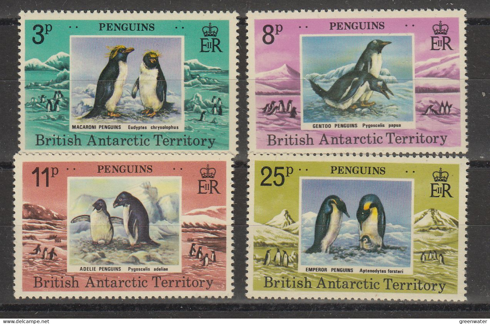 British Antarctic Territory (BAT) 1979 Penguins 4v ** Mnh (58708) - FDC