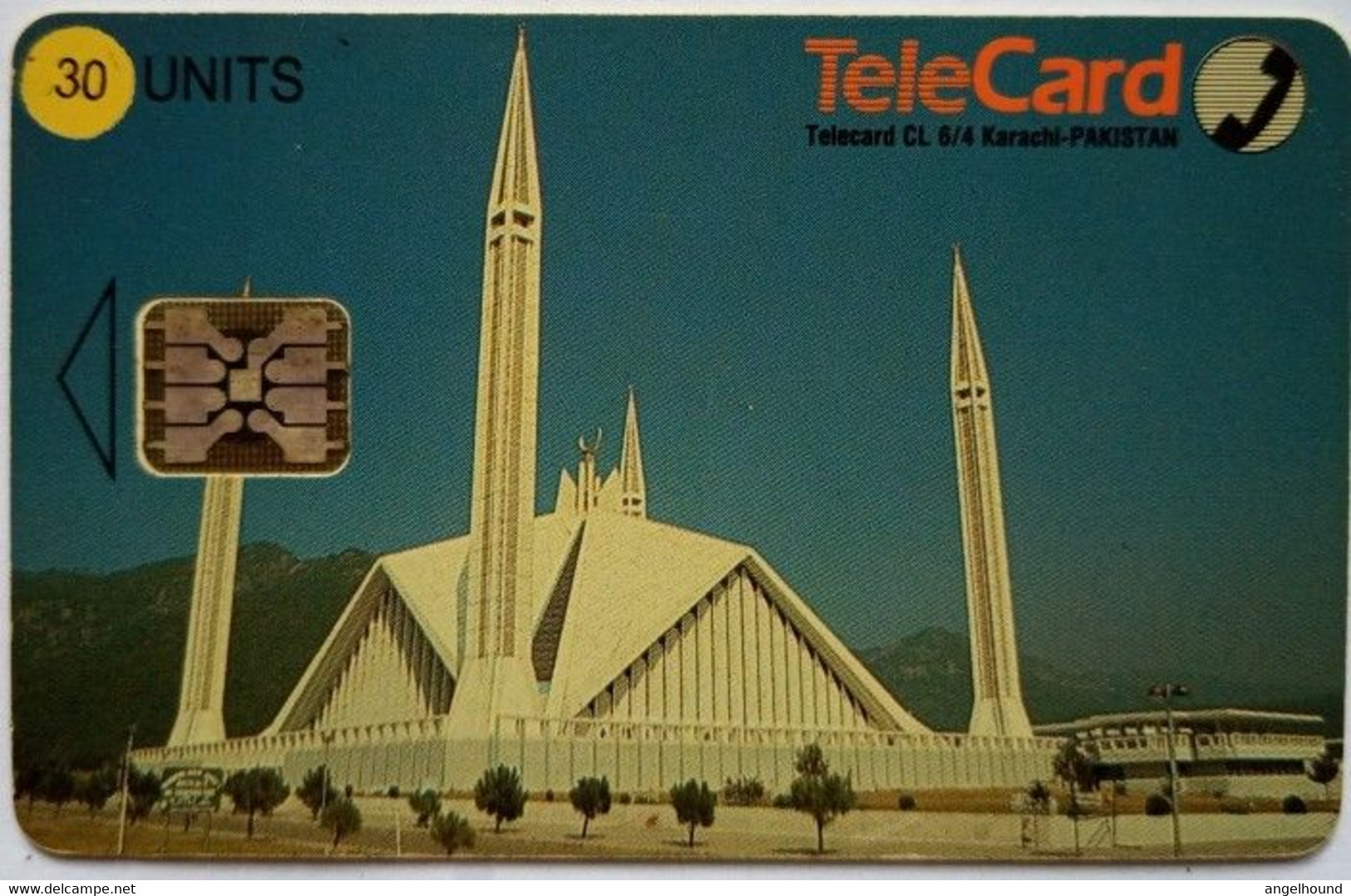 Pakistan 30 Units Telecard ( Blue  No Logo ) - Pakistán