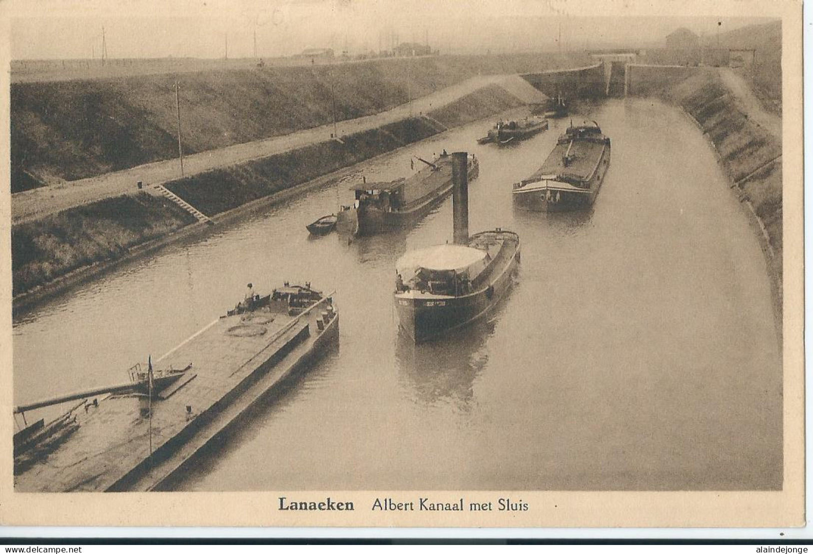 Lanaken - Lanaeken - Albert Kanaal Met Sluis  - Lanaken