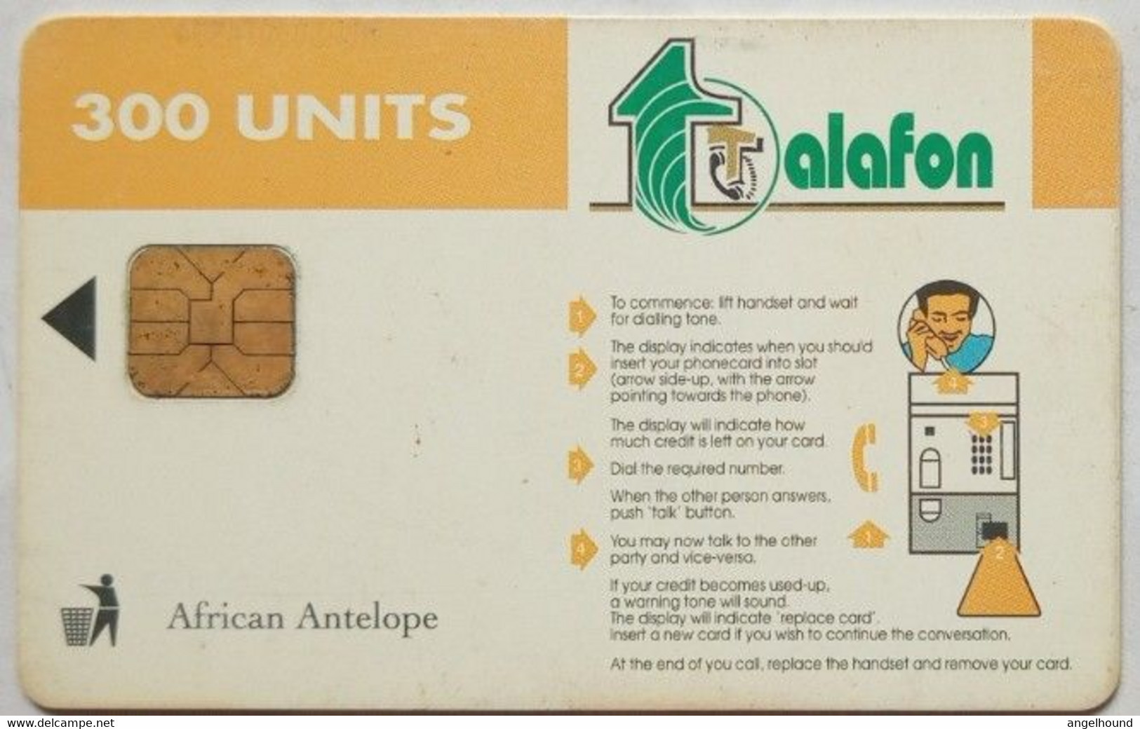 NIGERIA TALAFON 300 Units ANTELOPE  ( RRR ) - Nigeria