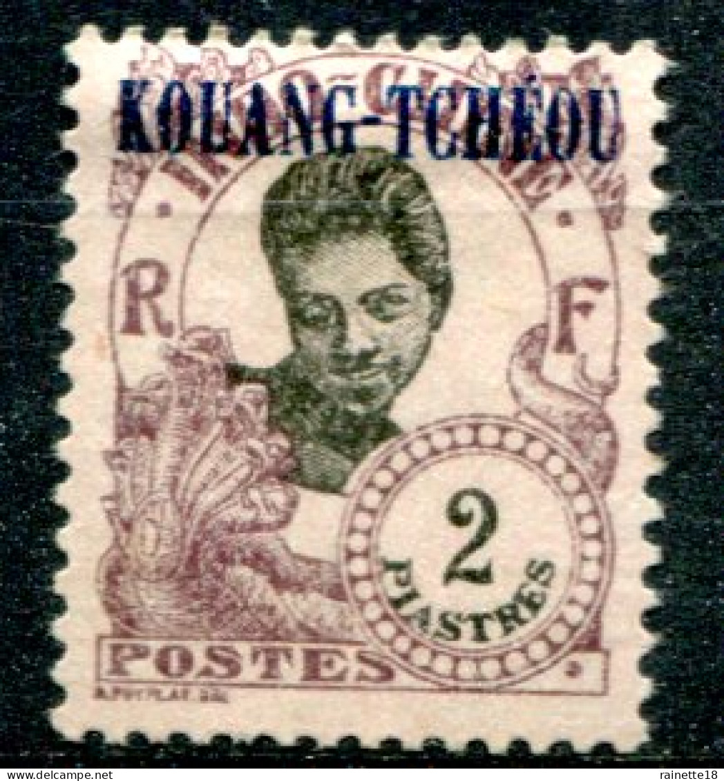 Kouang-Tchéou      72  Neuf Sans Gomme - Unused Stamps