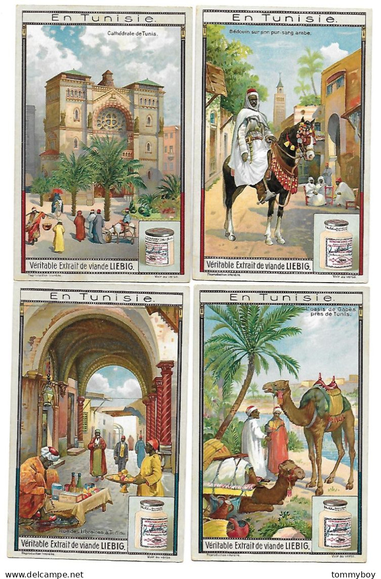 S 1105 , Liebig 6 Cards, En Tunisie - Liebig
