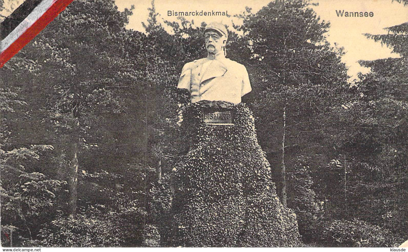 Berlin-Wannsee-Bismarckdenkmal Gel.1933 - Wannsee