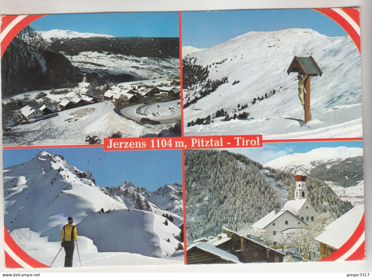 C7951) JERZENS Im PITZTAL - Tirol - Verschneite Ansichten - 1979 - Pitztal