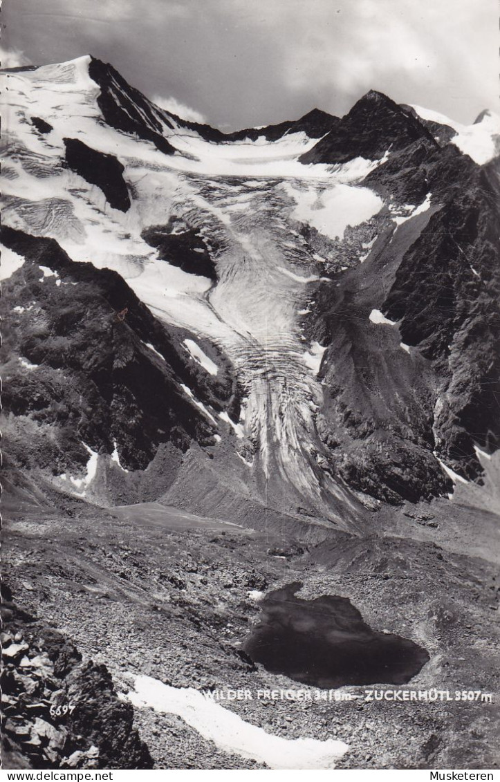 Austria PPC Wilder Freiger - Zuckerhütl NEUSTIFT STUBAI 1962 SEON Schweiz Echte Real Photo Véritable (2 Scans) - Neustift Im Stubaital