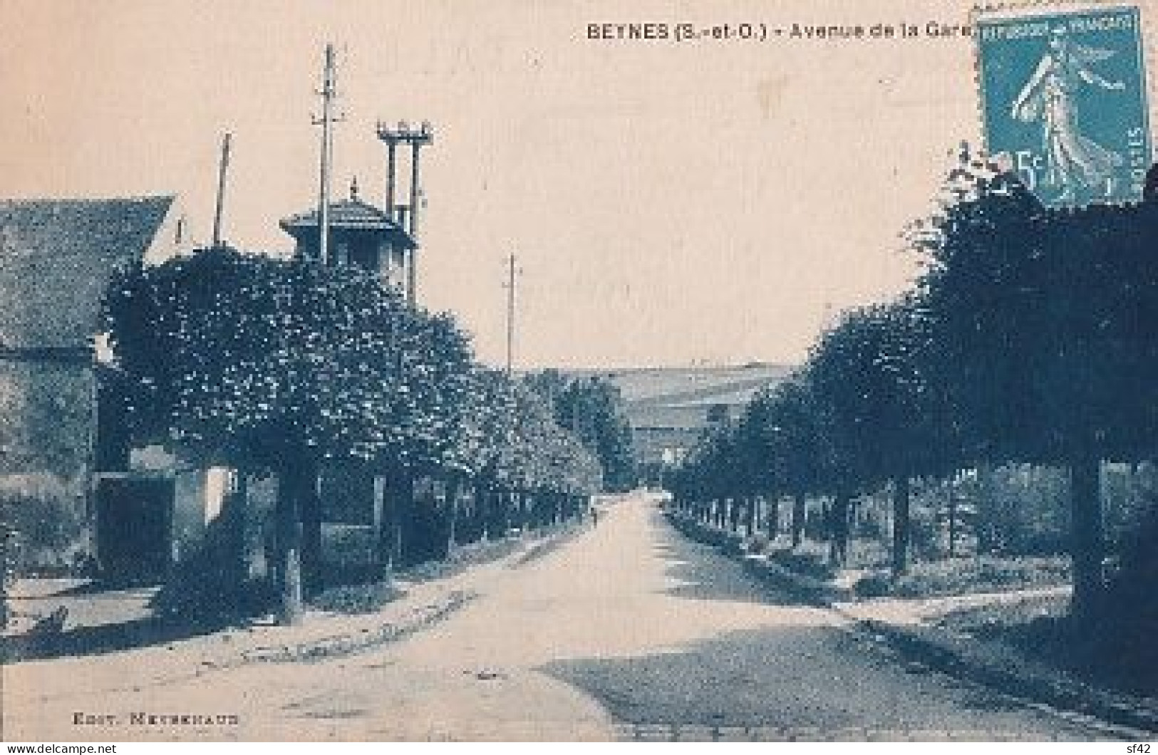 BEYNES                        AVENUE DE LA GARE - Beynes