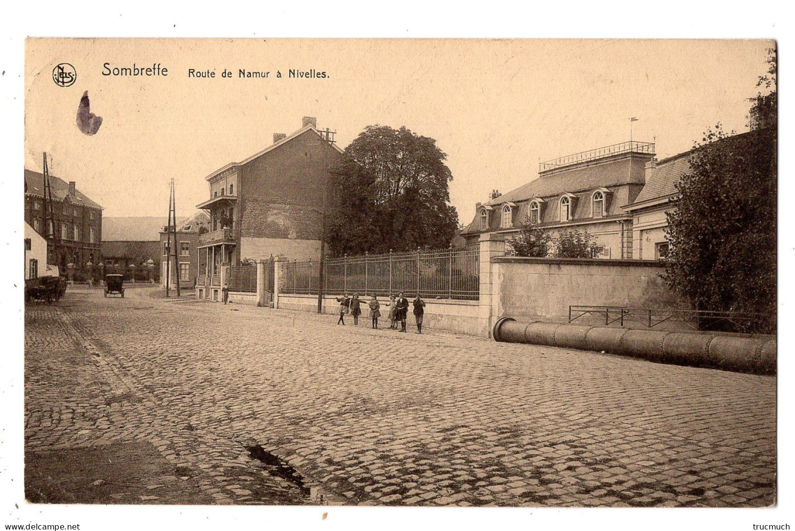 SOMBREFFE - Route De Namur à Nivelles - Sombreffe