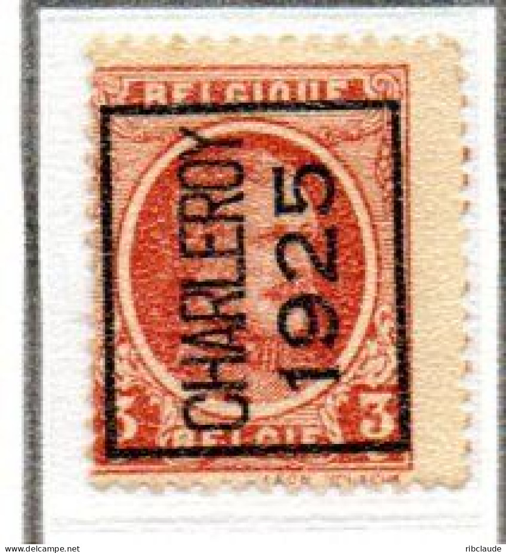 Préo Typo N° 115A-116A-117A - Typografisch 1922-31 (Houyoux)