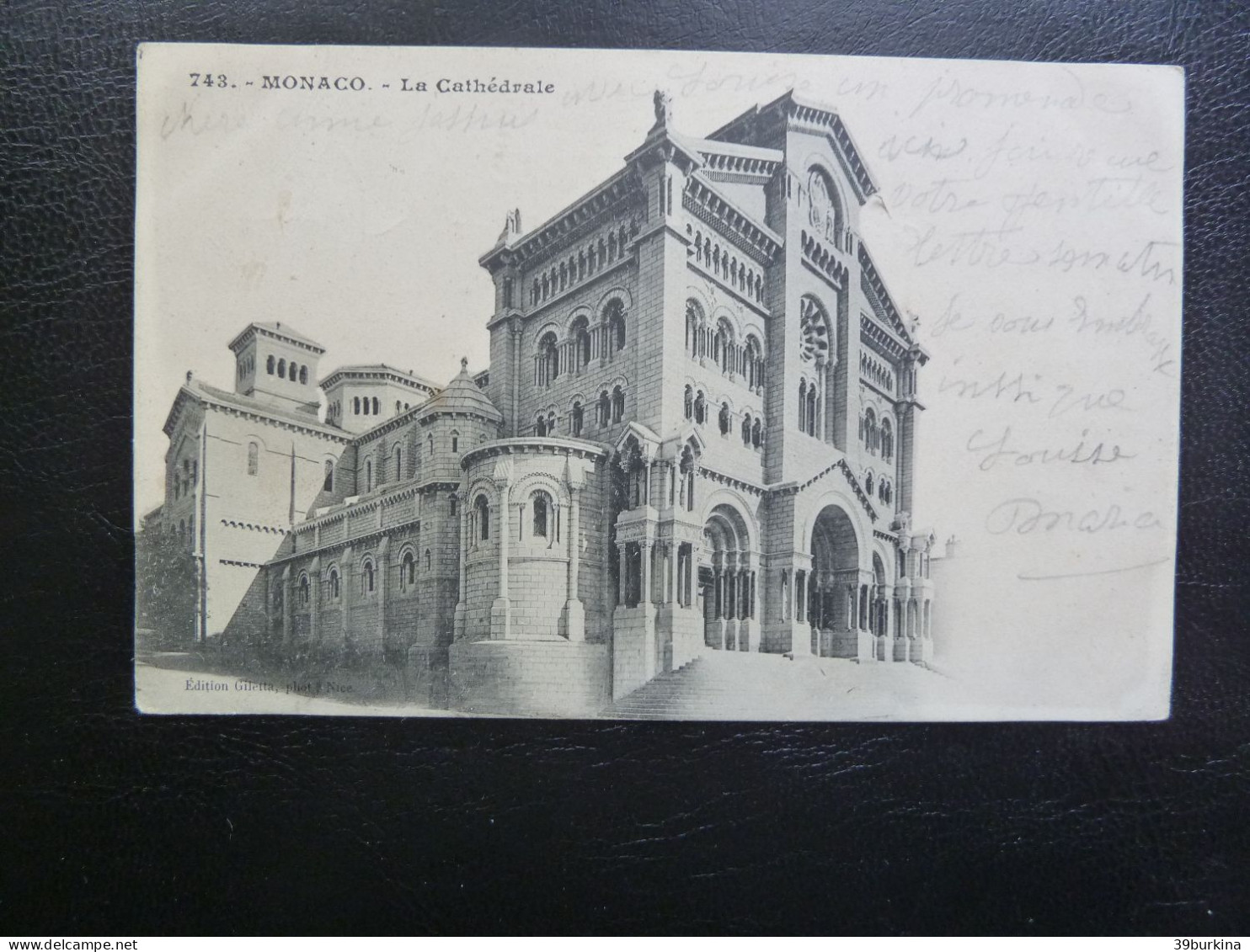 MONACO La Cathédrale   1904 - Kathedrale Notre-Dame-Immaculée