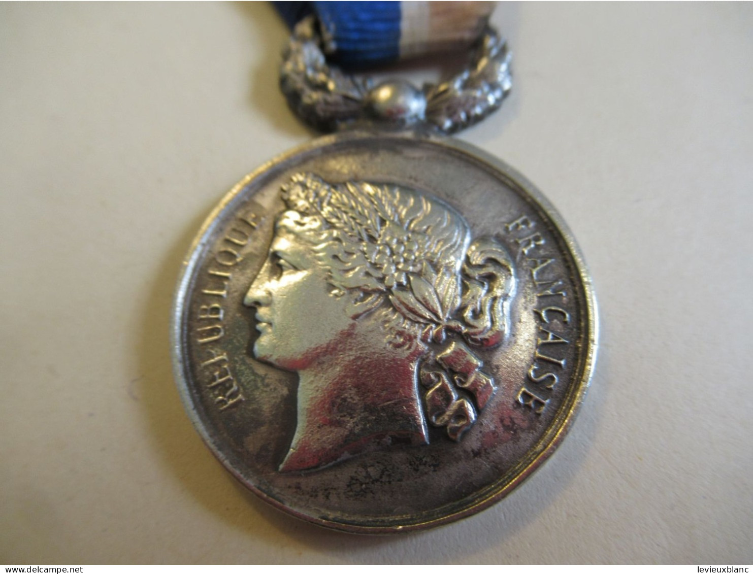 Médaille Pompiers/ République Française/Union Départemental Des Sapeurs-Pompiers/ Eure & Loir/ Vers 1900-1920   MED425 - Frankreich