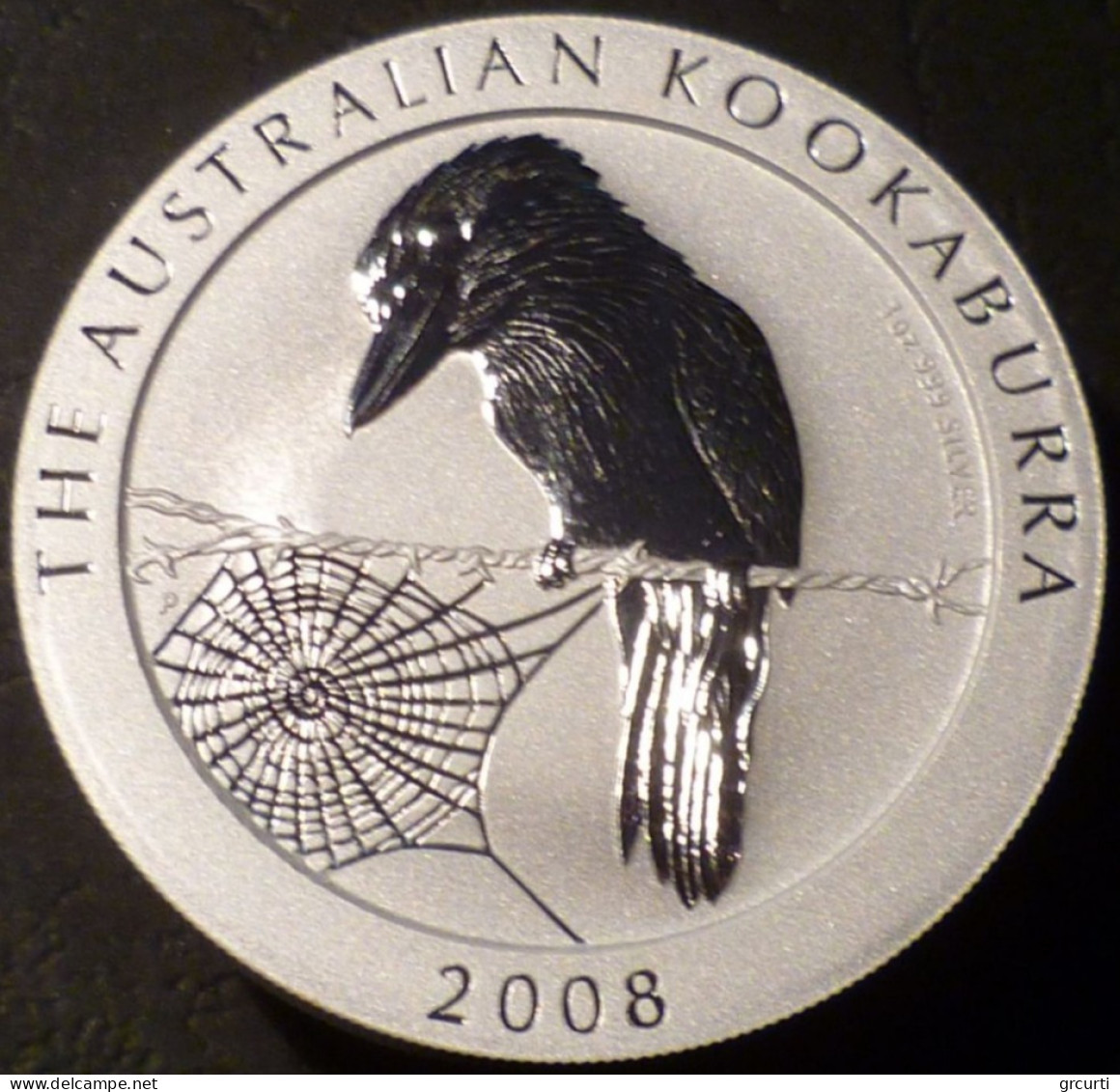 Australia - 1 Dollar 2008 - Kookaburra - KM# 1760 - Silver Bullions