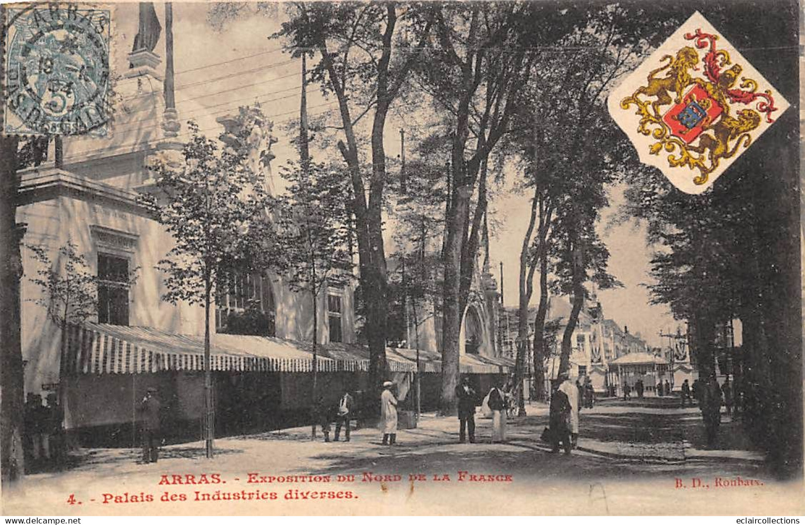 Arras      62        Exposition Du Nord De La France. Palais Des Industries Diverses   N°4   (voir Scan) - Arras