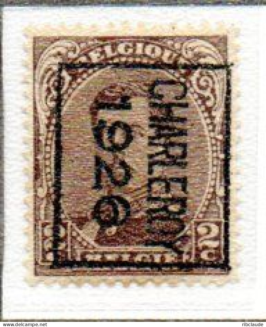 Préo Typo N° 129A-129B - Typo Precancels 1922-26 (Albert I)