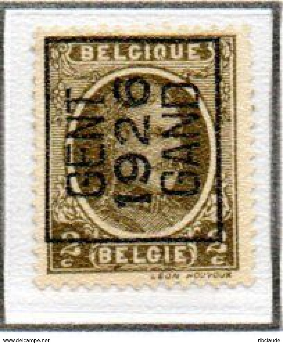 Préo Typo N° 133A Et 135A - Tipo 1922-31 (Houyoux)