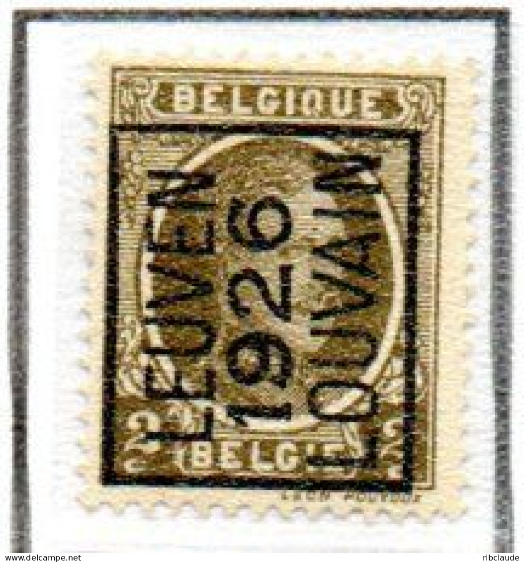 Préo Typo N° 136A-137A - Tipo 1922-31 (Houyoux)