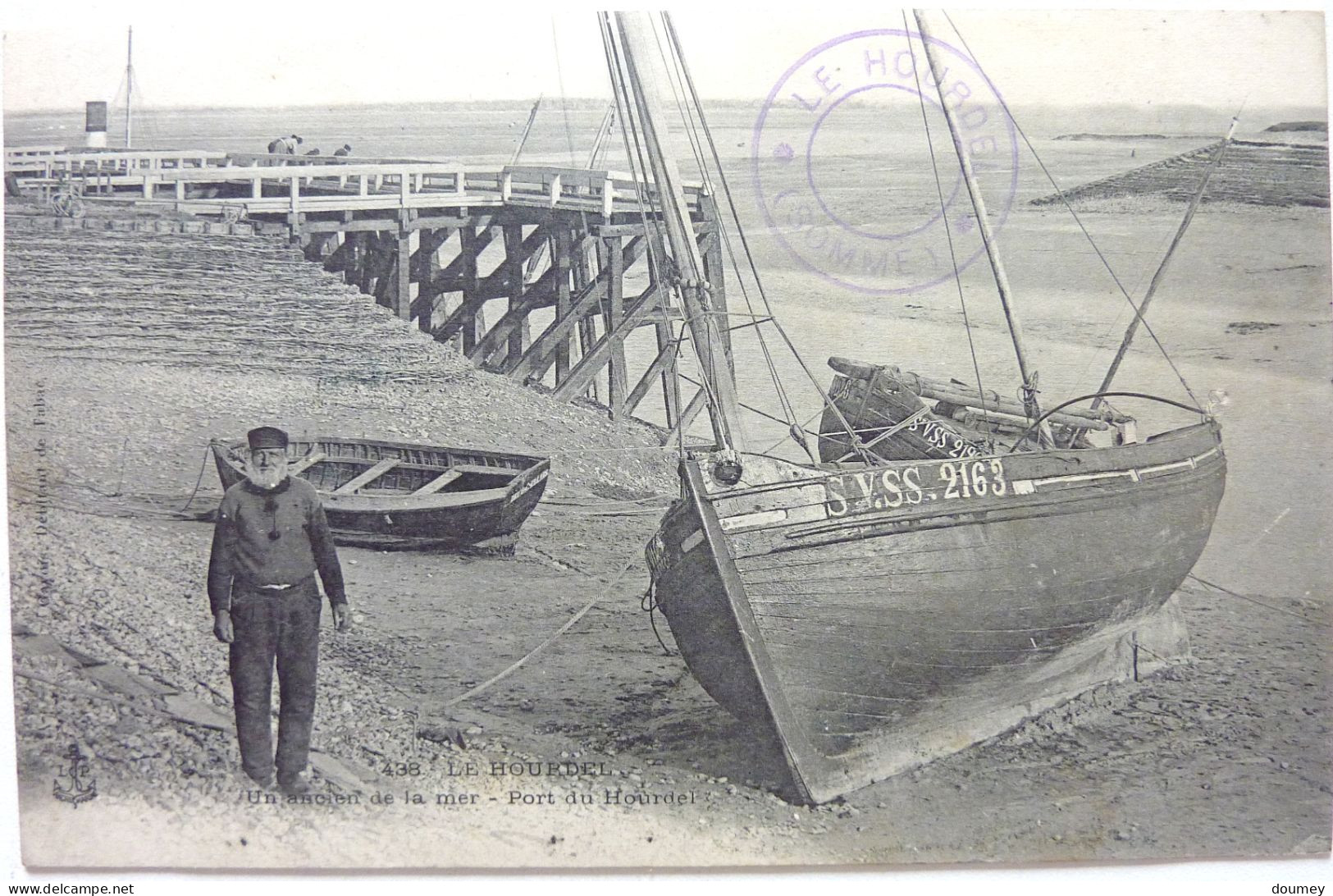 UN ANCIEN DE LA MER - PORT DU HOURDEL - LE HOURDEL - Le Hourdel