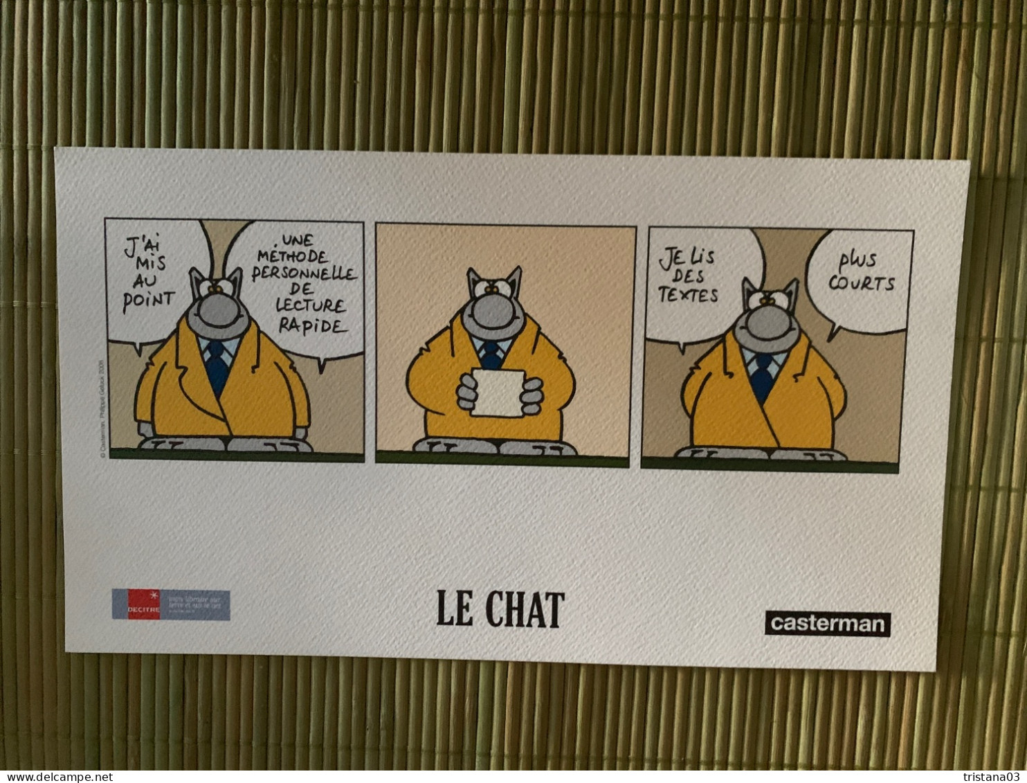 Ex Libris Le Chat Geluck - Illustrateurs A - C