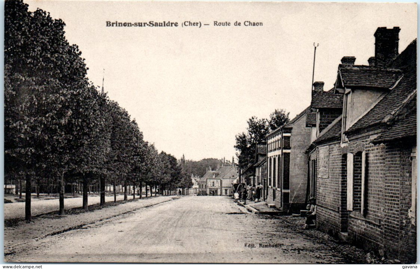 18 BRINON-sur-SAULDRE - Route De Chaon  - Brinon-sur-Sauldre