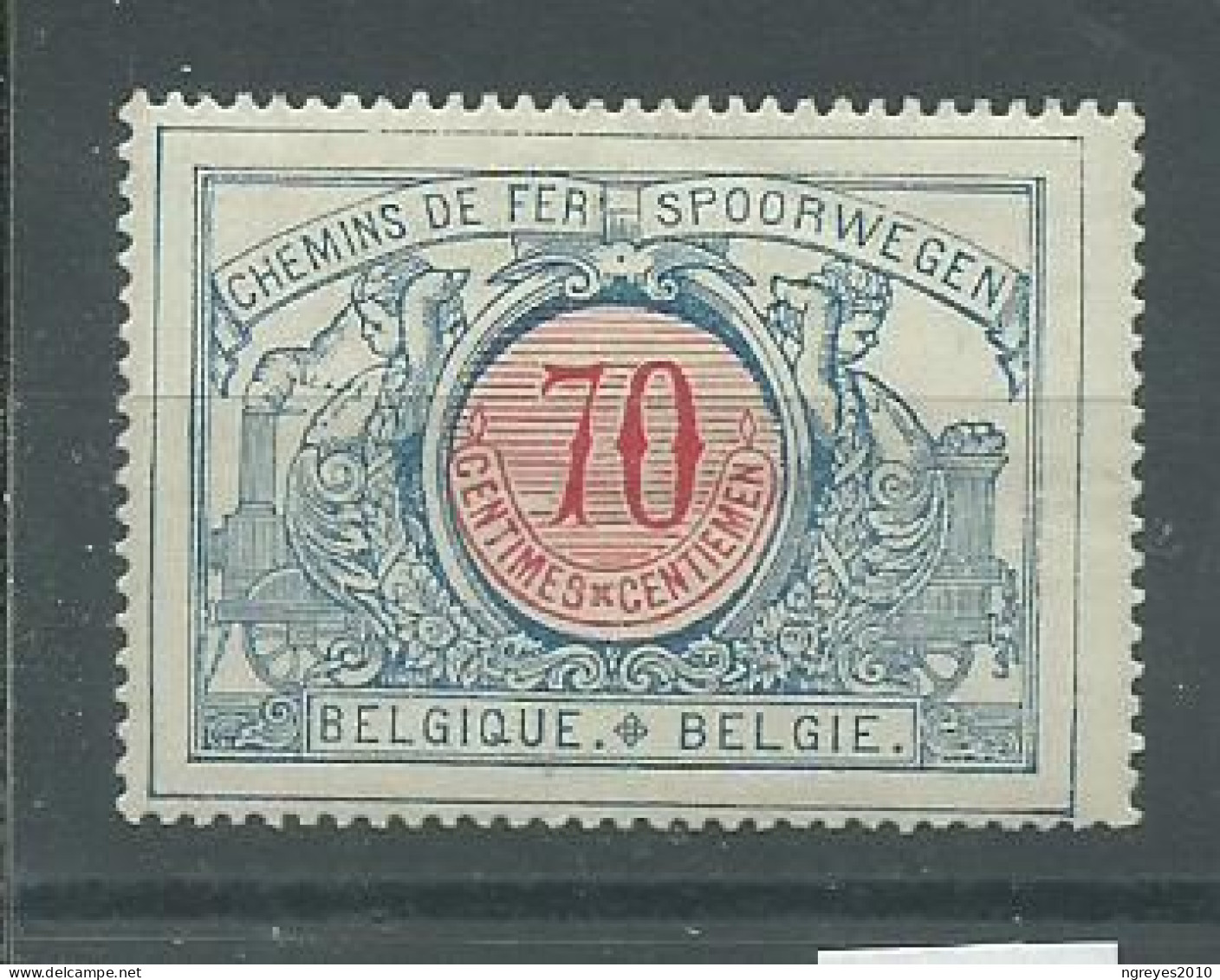 220043855  BELGICA.  YVERT  TEL  Nº   36  */MH - Timbres Téléphones [TE]