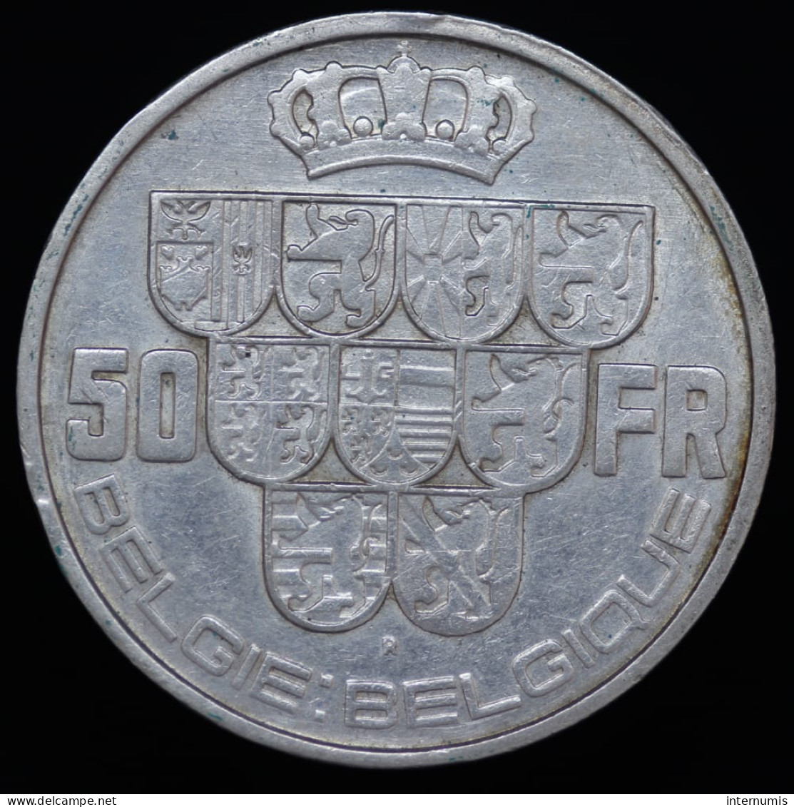 Belgique / Belgium, Léopold III (BELGIQUE:BELGIE), 50 Francs, 1939, Argent (Silver), SUP (AU), KM#122.1 - 50 Frank