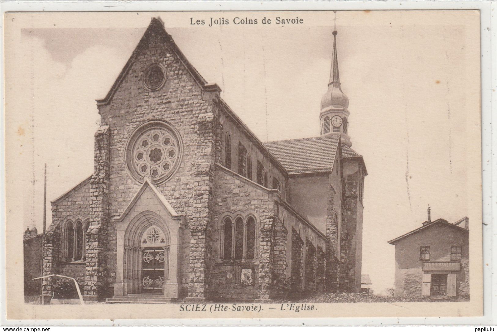 108 DEPT 74 : édit. Biolley : Sciez L'église - Sciez