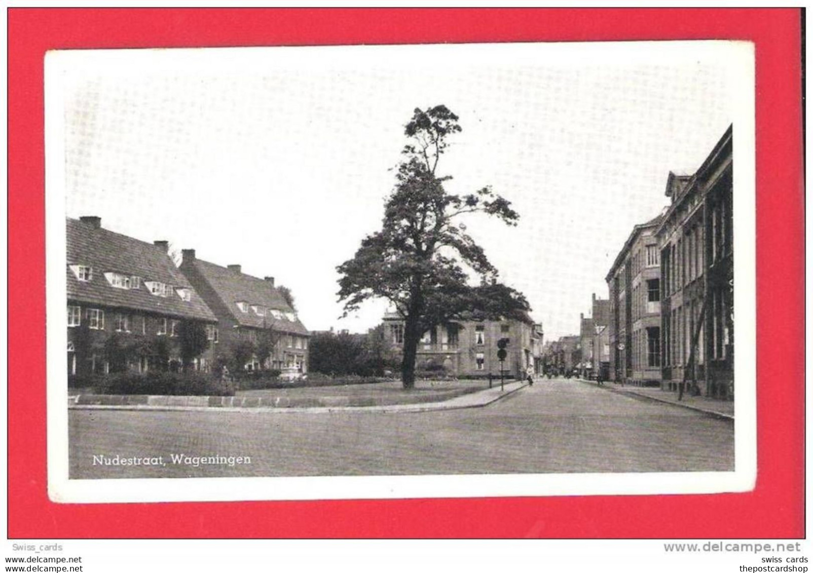 CPA WAGENINGEN Nudestraat Netherlands DIVIDED BACK HOLLAND UNUSED BRIEFKAART HOLLANDE CARTE BELLEKOM - Wageningen