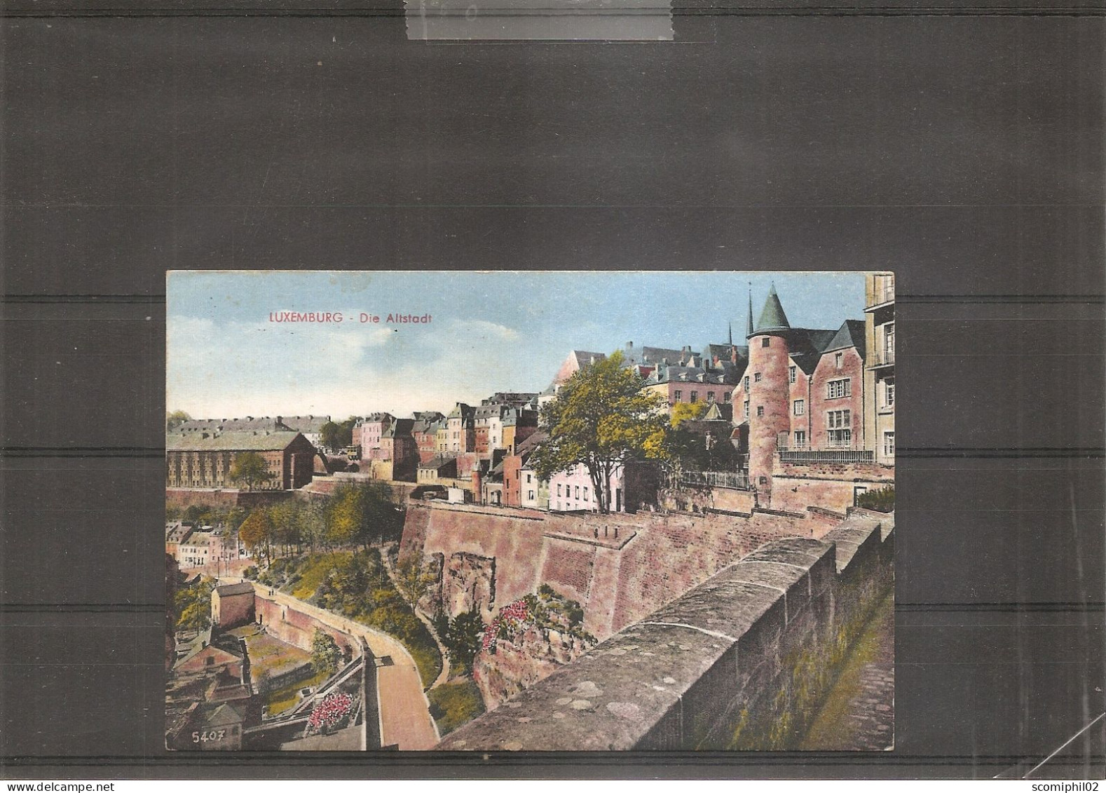 Luxembourg ( CP De 1943 De Luxembourg 2 Vers Fels à Voir) - 1940-1944 Occupation Allemande