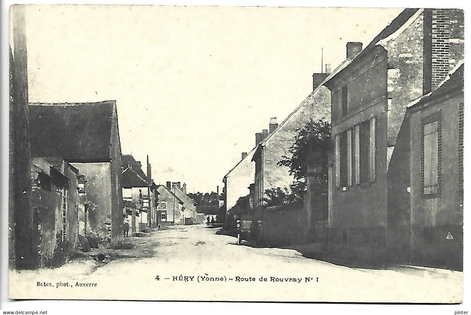 HERY - Route De Rouvray N° 1 - Hery