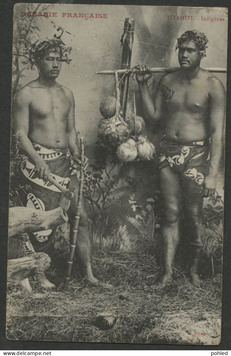 00007*FRANCE*KOLONIEN*ETHNICS*TAHITI-INDIGÉNES*NATIVES - Océanie