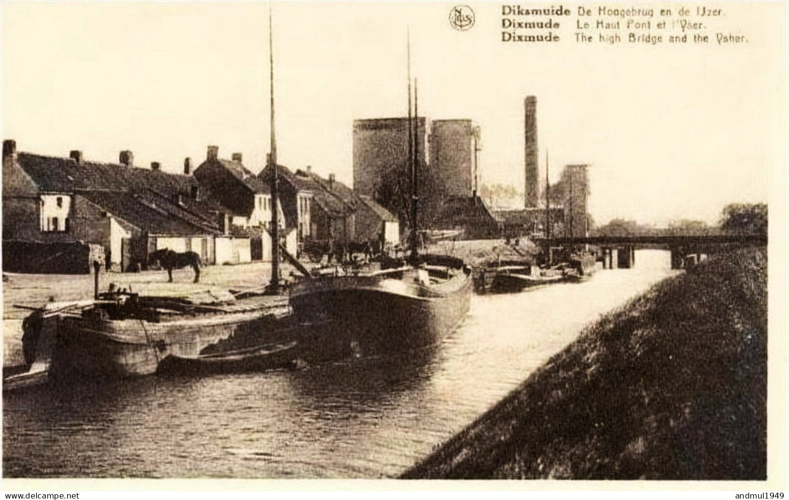 DIXMUDE-DIKSMUIDE - Le Haut Pont Et L'Yser - Diksmuide