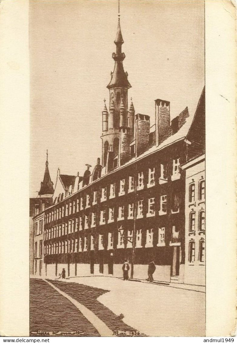 Série VERVIERS Disparu - Maisons Ouvrières, Rue Coronmeuse (1936), Par Pierre Koumoth - Oblitération De 1978 - Verviers