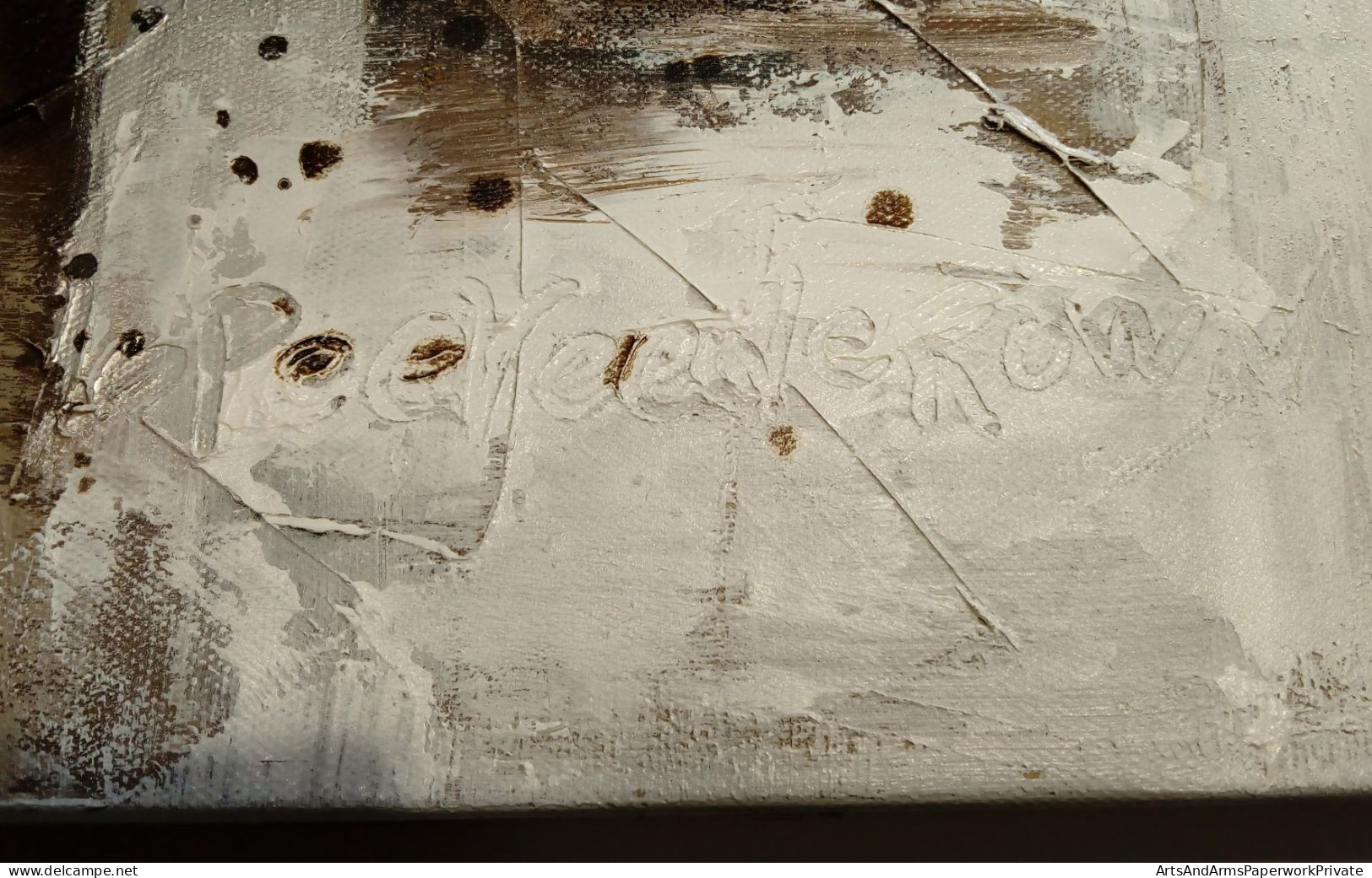 Abstrait: "Crown"/ Abstract: "Crown" - Oelbilder