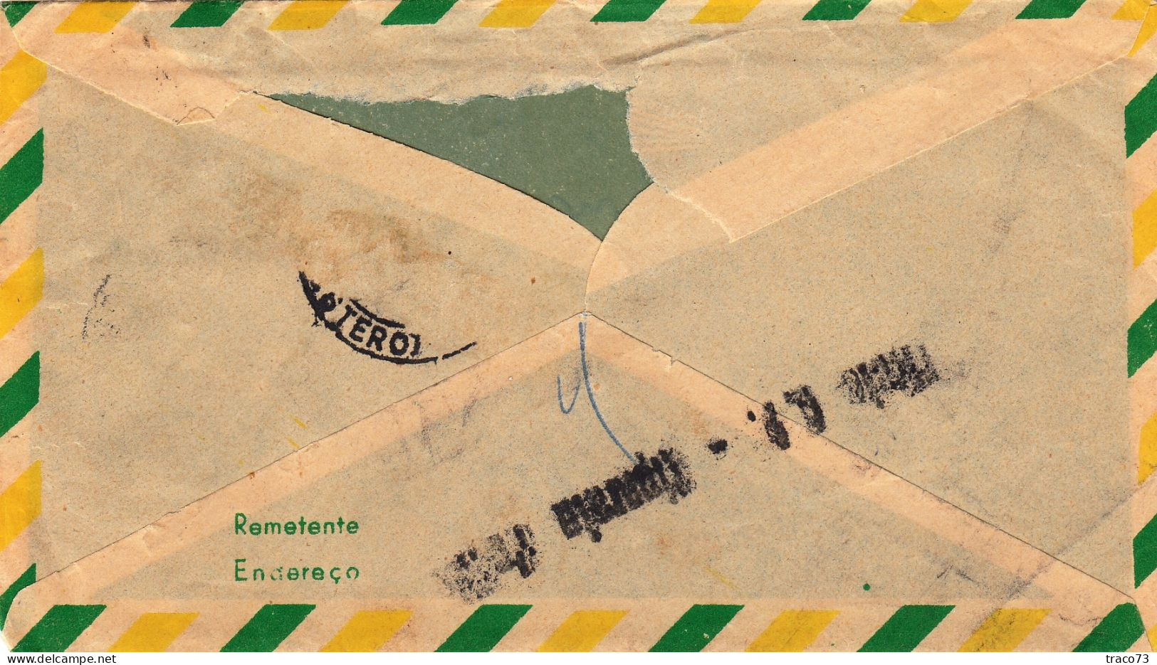 BRASILE  /  ITALIA  _ Cover _ Lettera - Storia Postale