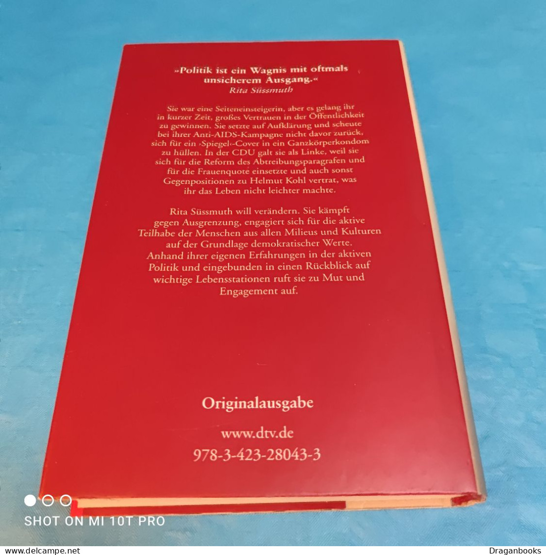 Rita Süssmuth - Das Gift Des Politischen - Biografía & Memorias