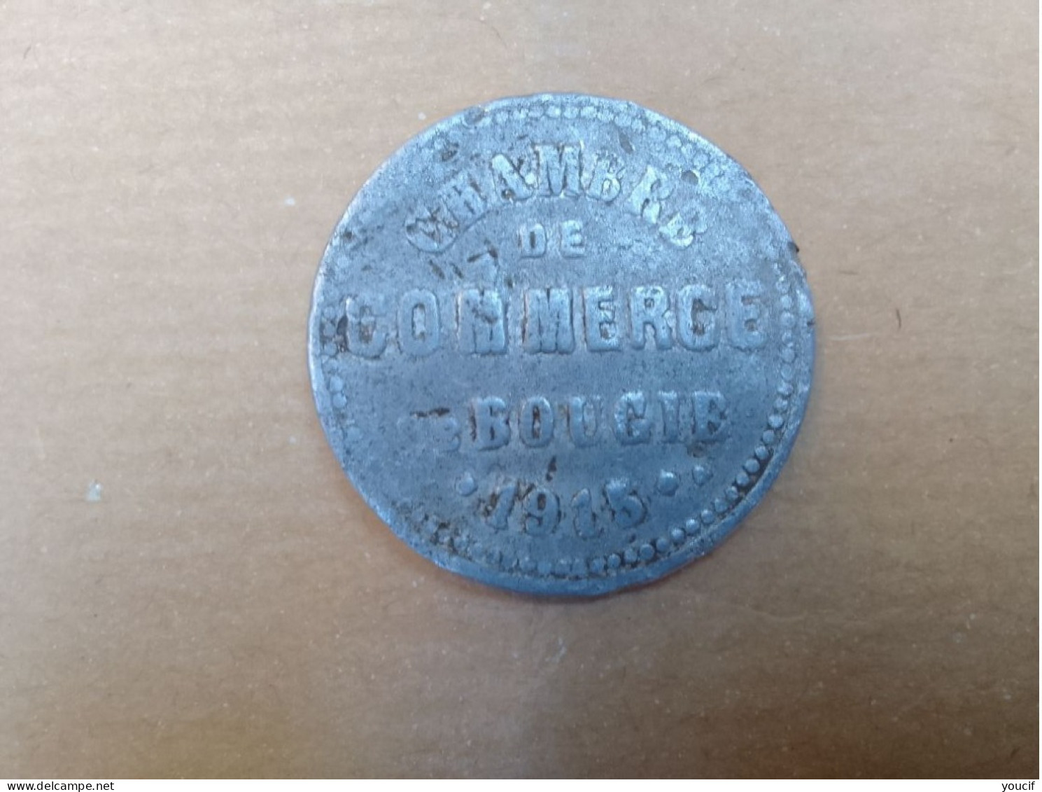 JETONS CHAMBRE DE COMMERCE BOUGIE DE 10 CENTIMES - Monedas / De Necesidad