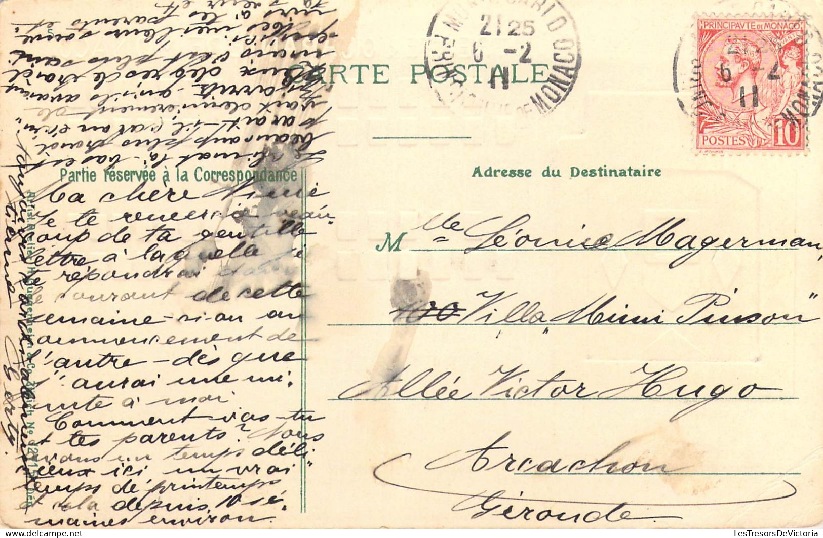 JEUX - Trente & Quarante De Monaco - Minimum 20 Francs - Maximum 12000 Francs - Carte Postale Ancienne - Other & Unclassified