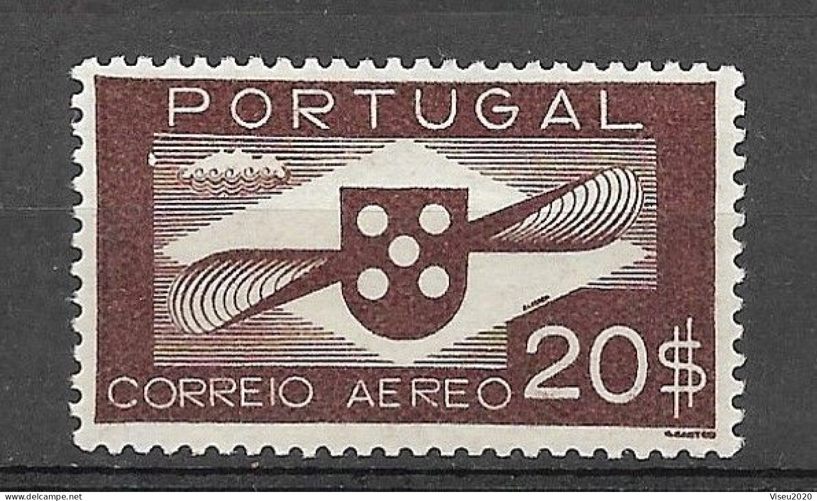 Portugal 1936 - Correio Aéreo - Hélice - Afinsa 09 - Nuevos