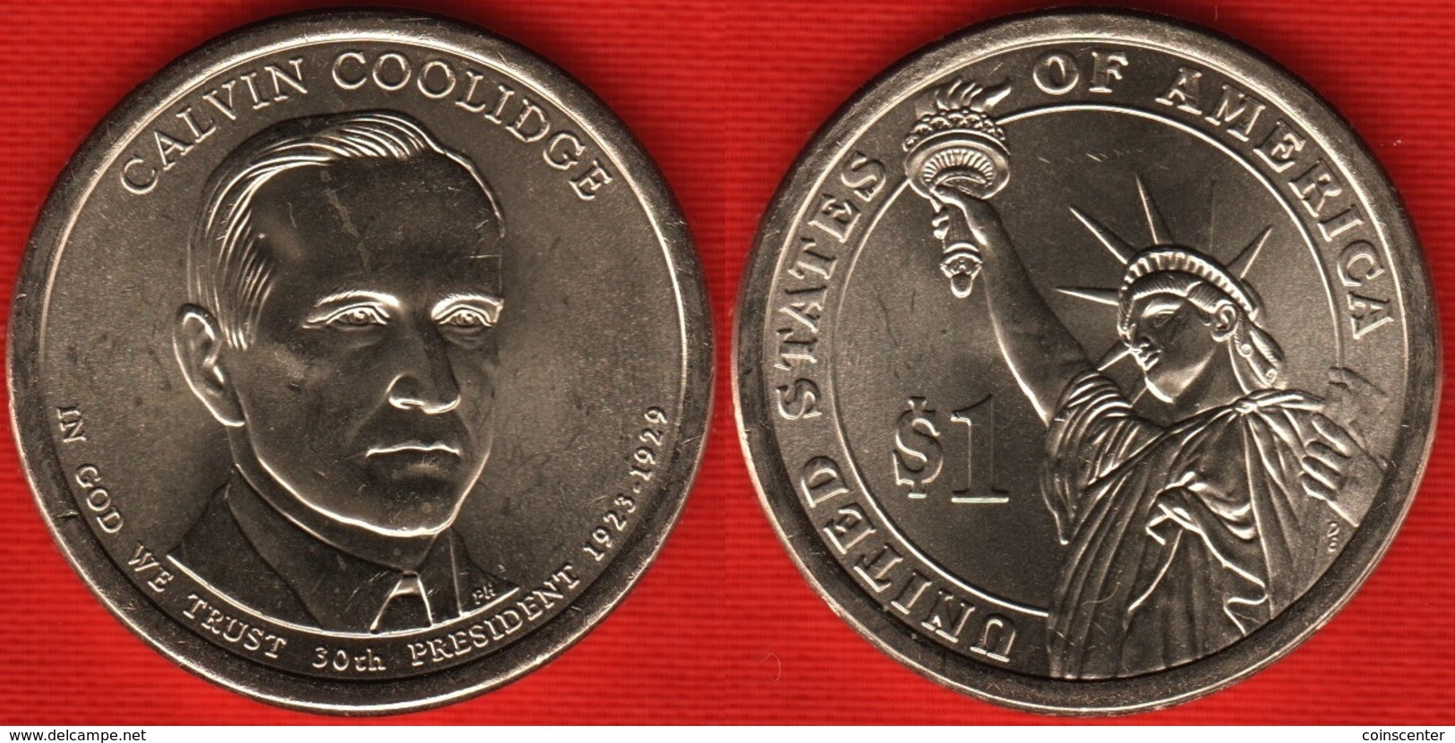 USA 1 Dollar 2014 D Mint "Calvin Coolidge" UNC - 2007-…: Presidents