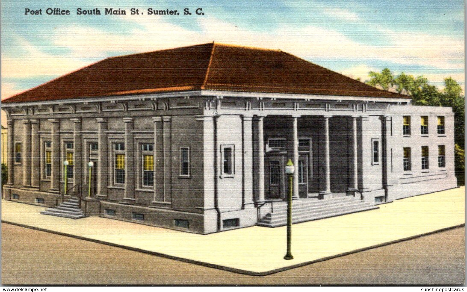 South Carolina Sumter Post Office On South Main Street - Sumter