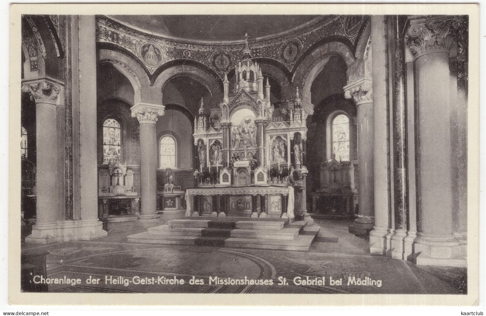 Choranlage Der Heilig-Geist-Kirche Des Missionshauses St. Gebriel Bei Mödling - (NÖ, Österreich/Austria) - Mödling