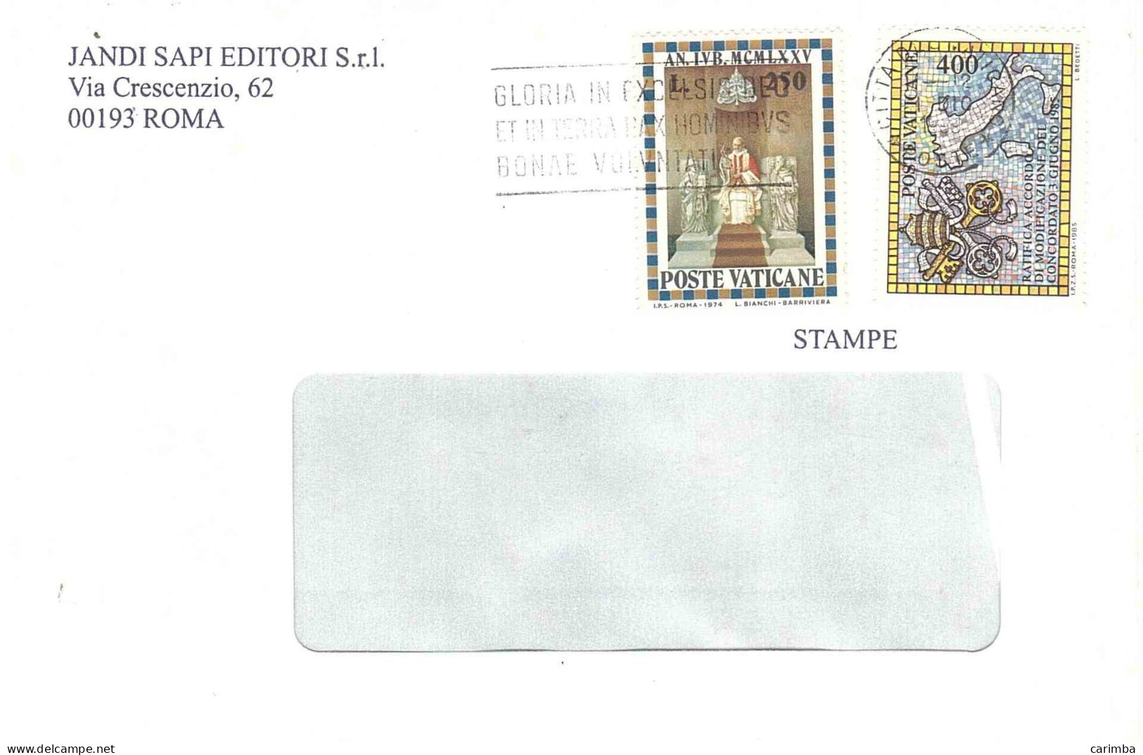 STAMPEJANDI SAPI EDITORE ROMA - Storia Postale