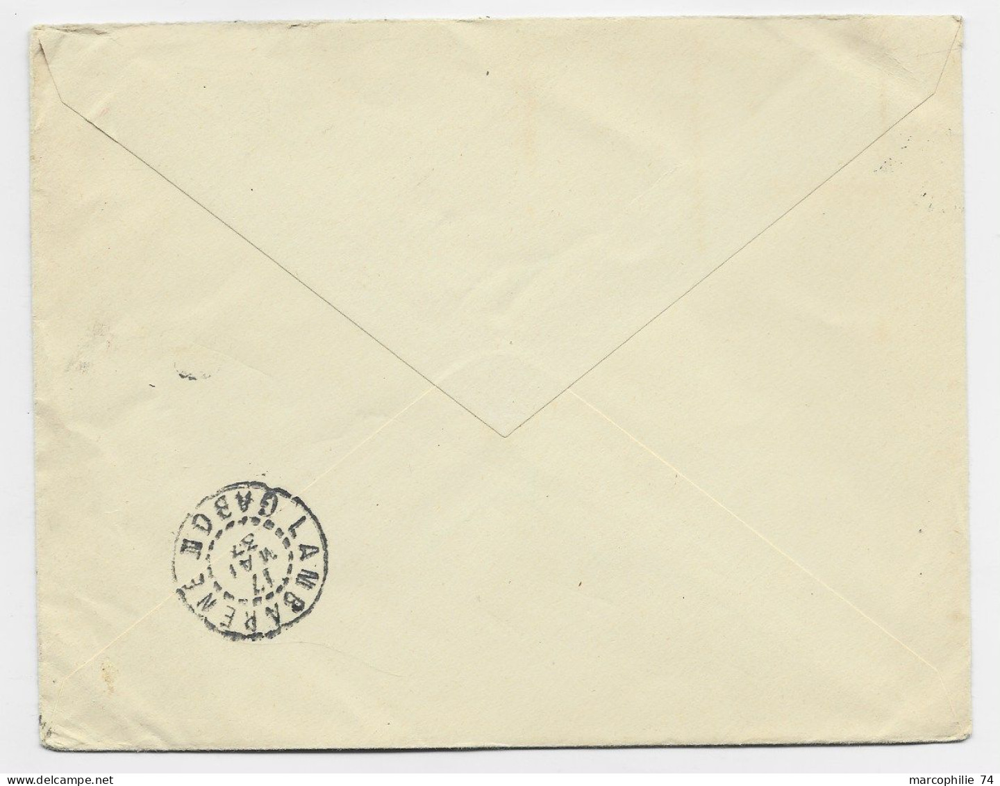 AOF 1FR50 SEUL LETTRE COVER ?? GABON 11 MARS 1937  TO SUISSE - Storia Postale