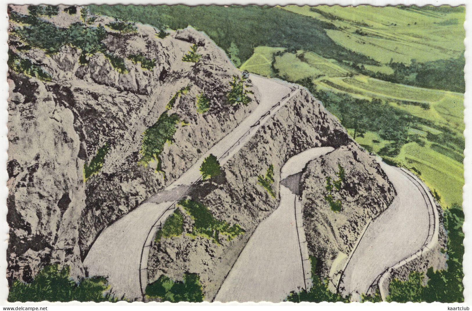 Bergstraße An Der Hohen Wand 1136 M - (NÖ, Österreich) - 1957 - Wiener Neustadt